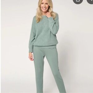 Barefoot Dreams Jogger Lounge Pants Women’s Blue Plus Size 3X